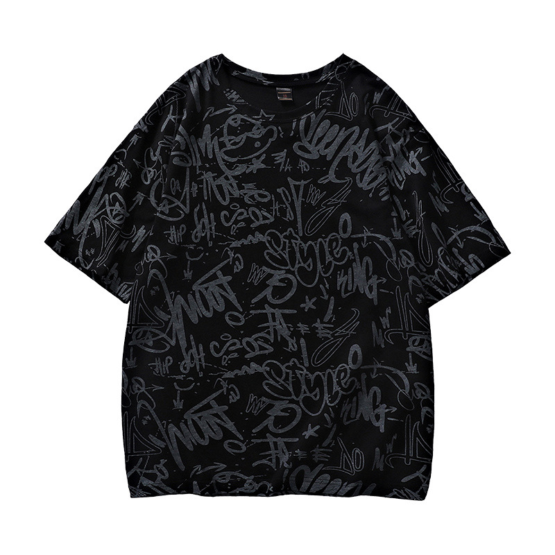 M-8XL Plus Size ανδρικό T-shirt με κοντά μανίκια – καλοκαιρινό ελαφρύ, χαλαρή εφαρμογή, στρογγυλός λαιμός