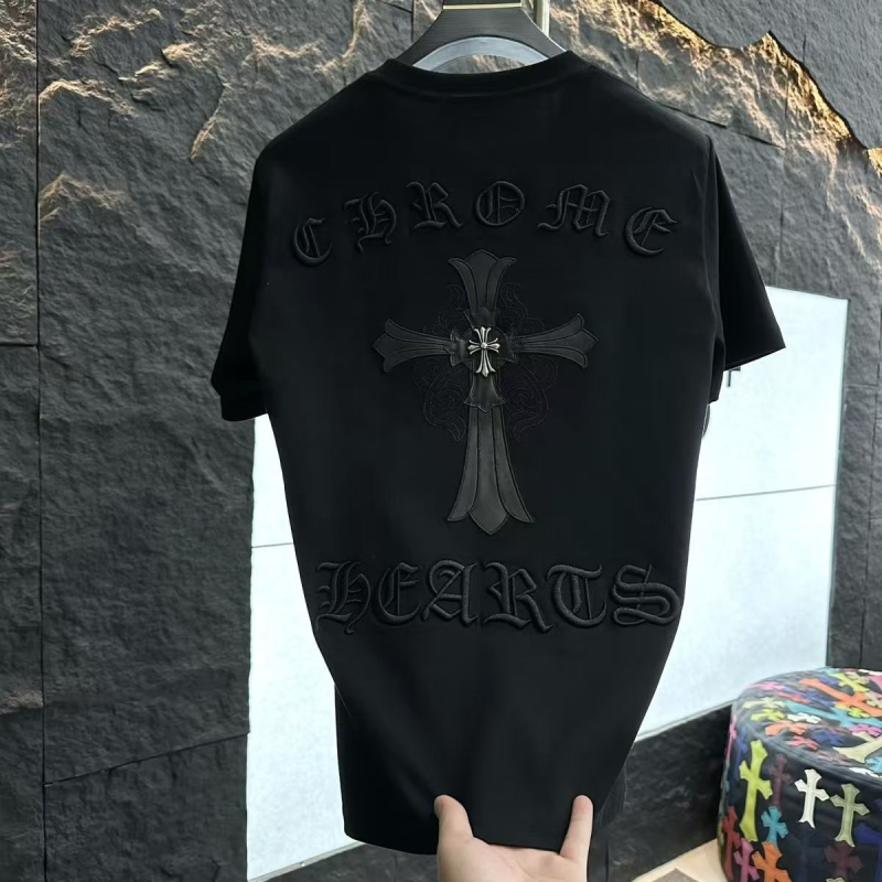Ανδρικό T-shirt με στρογγυλό λαιμό, κοντές μανίκες, ελαφρύ πολυτελές ύφος, κέντημα 3D με ζωώδες σχέδιο, casual, συλλογή άνοιξη 2026.