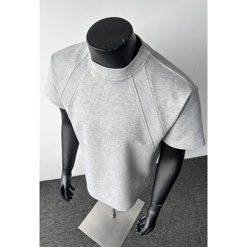Ανδρική T-shirt με χαλαρή γραμμή, κοντό μανίκι, καλοκαίρι, 3D σχέδιο