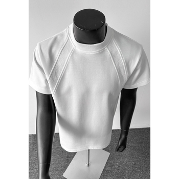 Ανδρική T-shirt με χαλαρή γραμμή, κοντό μανίκι, καλοκαίρι, 3D σχέδιο