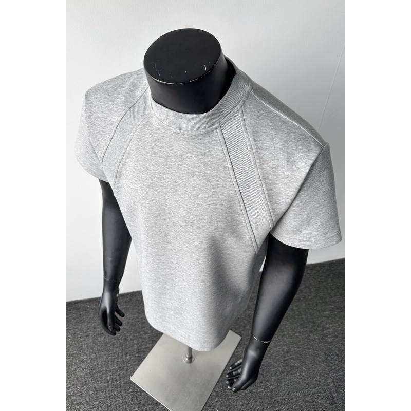 Ανδρική T-shirt με χαλαρή γραμμή, κοντό μανίκι, καλοκαίρι, 3D σχέδιο