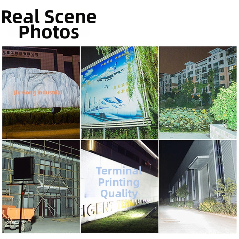 LED vonkajší reflektor IP66, vodotesný, výbušne odolný, vysoký jas, projekčné svetlo pre reklamu