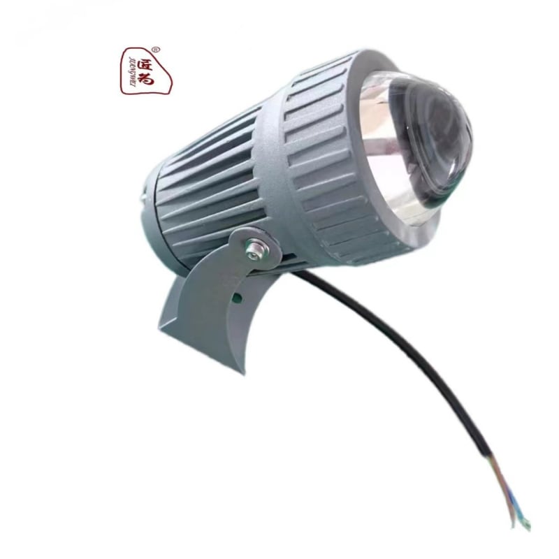Kültéri LED vetítő lámpa ház készlet, IP65, 24V, 10W – építészeti homlokzatokhoz, udvarokhoz és parkokhoz
