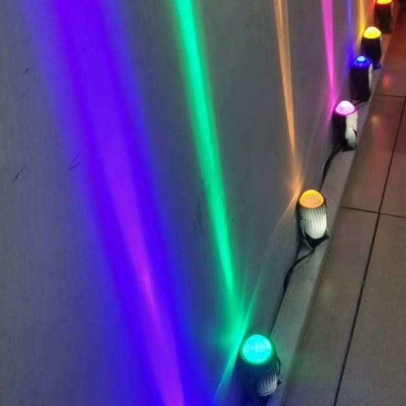 Kültéri LED vetítő lámpa ház készlet, IP65, 24V, 10W – építészeti homlokzatokhoz, udvarokhoz és parkokhoz