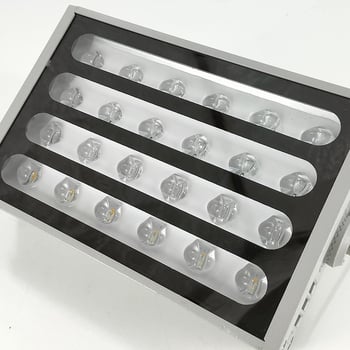 LED szivárvány reflektor, 48W, kültéri IP65 kertvilágítás