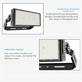 LED modulárny kryt pre projektor, 200–2000W, tunelové a ulicné osvetlenie, s odvodom tepla