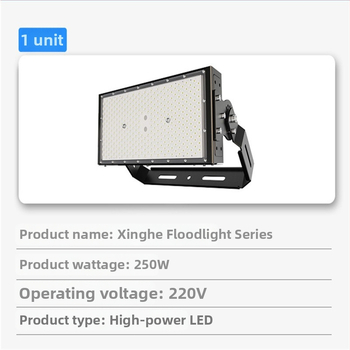 LED modulárny kryt pre projektor, 200–2000W, tunelové a ulicné osvetlenie, s odvodom tepla