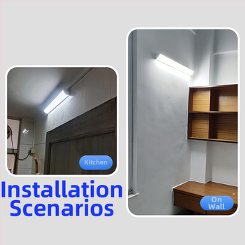 LED trubica s pravým uhlom, 1.2 m, 40W/60W, rohová LED trubka, integrované T90, povrchová montáž, dlhé trojuholníkové svetlo