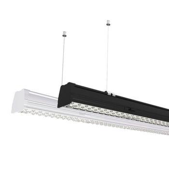 LED γραμμική κρεμαστή λάμπα γραφείου – μοντέρνο μακρύ φως γραμμής για αίθουσα διδασκαλίας και συνεδριάσεων, ορθογώνιο σχήμα, διασυνδεόμενη