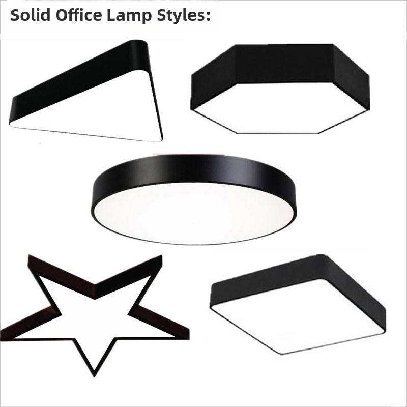 Heksagónová LED kancelárska lampa s kreatívnym dizajnom – visací lampa do kancelárie