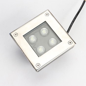 LED υπόγειο εξωτερικό τετράγωνο φωτιστικό – αδιάβροχο ενσωματωμένο προβολέας για δέντρα, γκαζόν, κήπο, βίλα και σκάλες