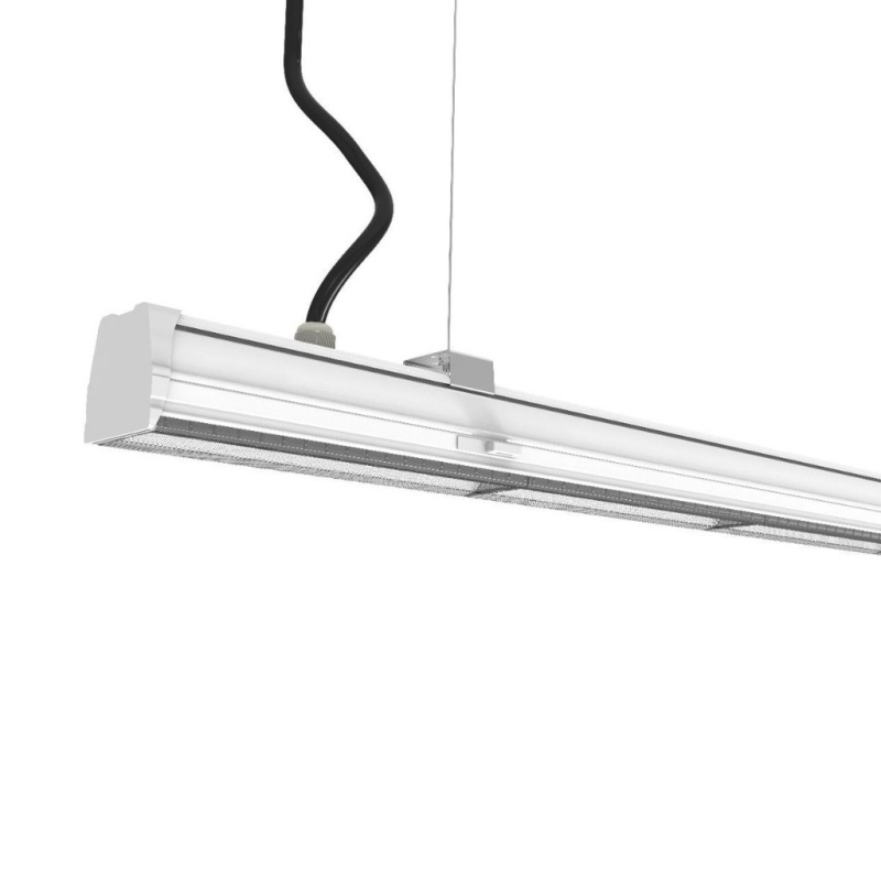 OKLED Irodai LED függesztett lámpa, téglalap alakú mennyezeti világítás konferenciateremhez, modern minimalista dizájn