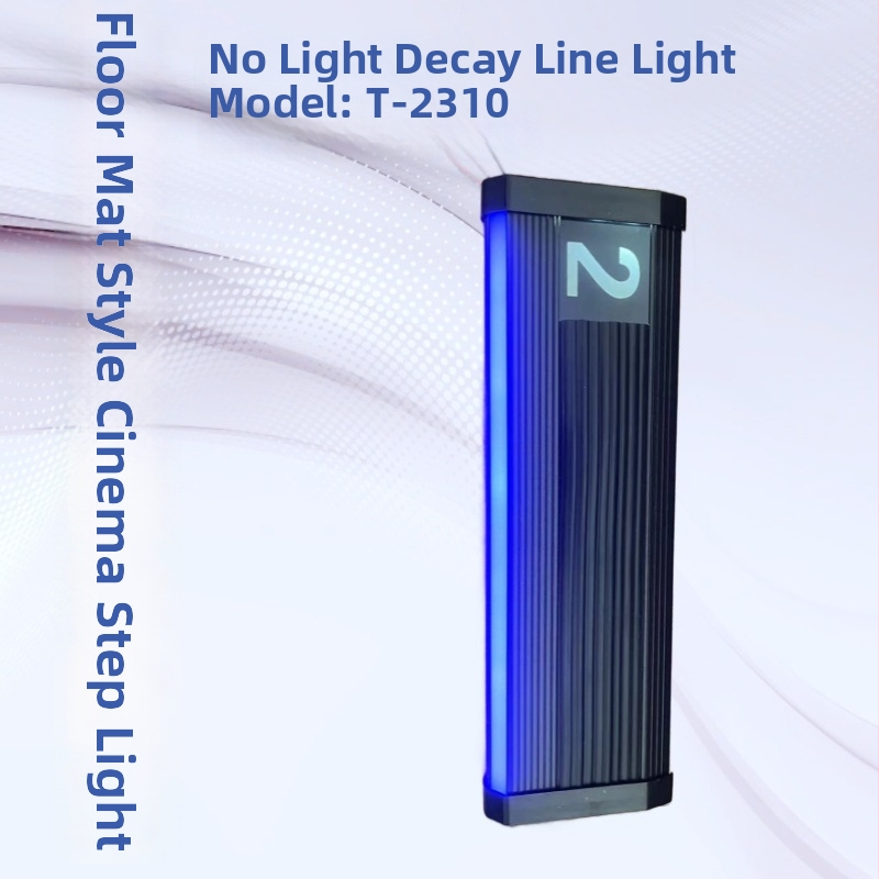 Kino schodové svetlo s lineárnym LED osvetlením, 60 LED, 3000K, IP42, hliníková zliatina, napájanie zo zásuvky