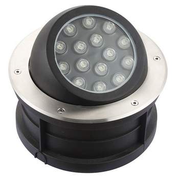 Polarized LED υπόγειο φως, ενσωματωμένο COB 10W, κυκλικό αδιάβροχο εξωτερικό φωτιστικό τοπίου
