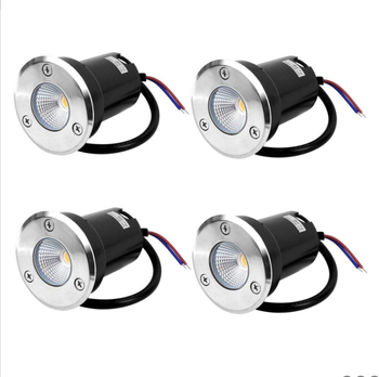 Υπόγεια LED φως 65 mm RGBW για τοπία και δέντρα, 12–48 V DC, συμβατό με 125 V, εκδόσεις 3W και 5–6W