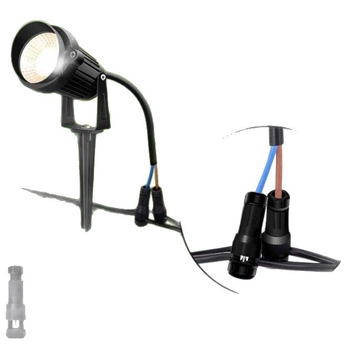 Υπόγεια LED φως 65 mm RGBW για τοπία και δέντρα, 12–48 V DC, συμβατό με 125 V, εκδόσεις 3W και 5–6W
