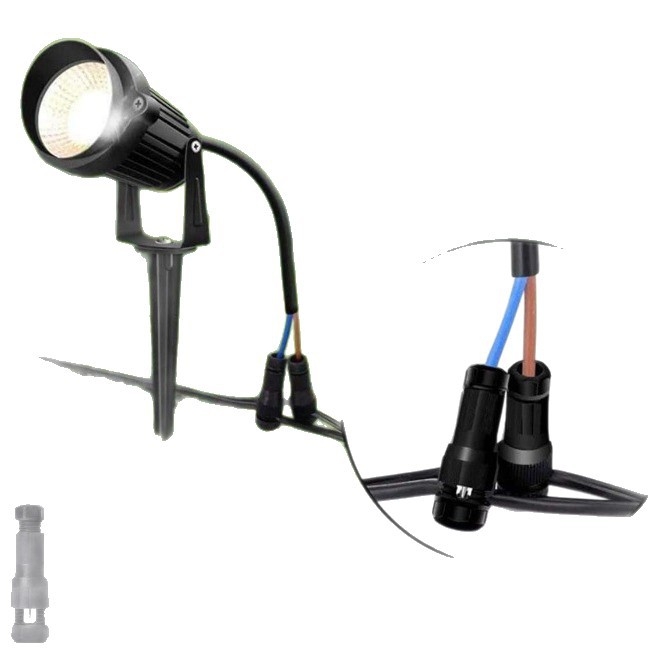 Υπόγεια LED φως 65 mm RGBW για τοπία και δέντρα, 12–48 V DC, συμβατό με 125 V, εκδόσεις 3W και 5–6W