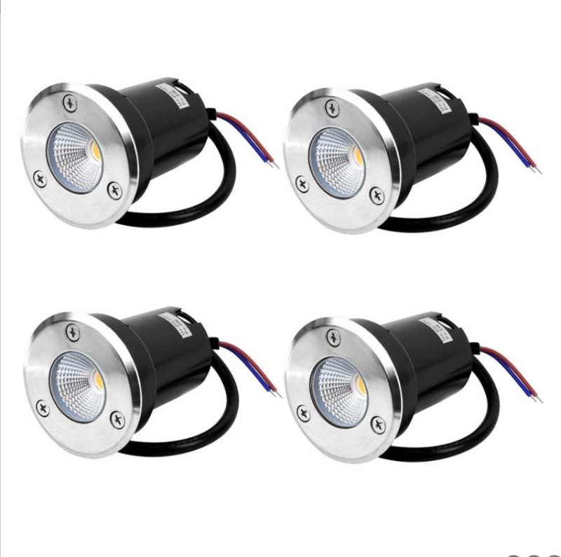 Υπόγεια LED φως 65 mm RGBW για τοπία και δέντρα, 12–48 V DC, συμβατό με 125 V, εκδόσεις 3W και 5–6W