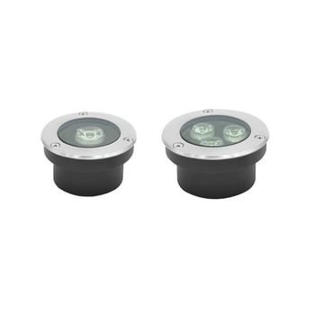 LED kruhová zabudovaná vonkajšia lampa, IP65, 24V, model DY0030