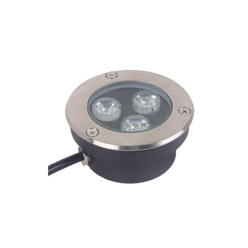 LED kruhová zabudovaná vonkajšia lampa, IP65, 24V, model DY0030