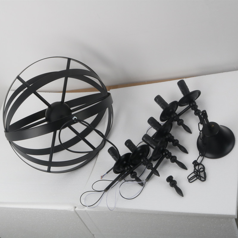 Nordic LED vasból készült függesztett lámpa, vintage ipari stílus, szállodák, éttermek és otthonok számára – kreatív világítás