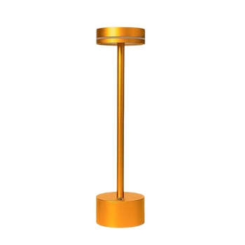 LED stolná lampa s nastaviteľnou jasnosťou, retro železný umelecký dizajn, dobíjateľná, atmosférické osvetlenie do baru a spálne