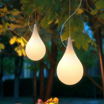 LED vonkajšie osvetlenie krajiny pre záhradu a vilu, sklenená visiaca lampa, IP65 vodotesná