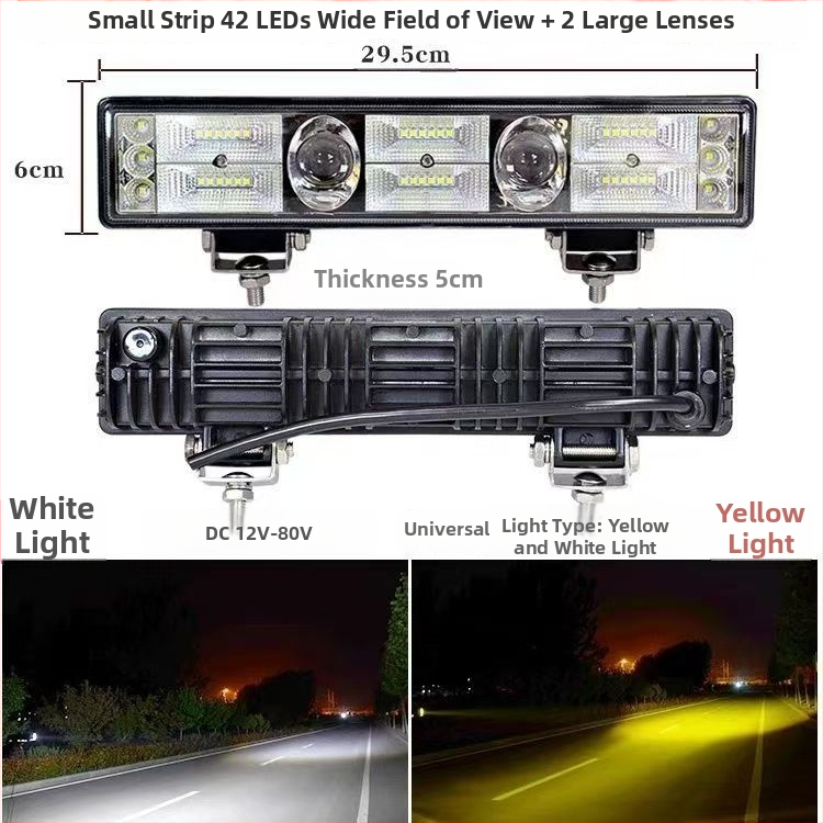 LED automobilový reflektor s integrovaným vysokým a nízkym lúčom, nepremokavý laserový svetlomet pre veľké nákladné vozidlá, ultra jasný hlavný svetelný lúč