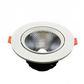 LED COB ενσωματωμένος προβολέας οροφής με ενσωματωμένο οδηγό για οικιακή χρήση, υπερ-λαμπρός με στενή δέσμη