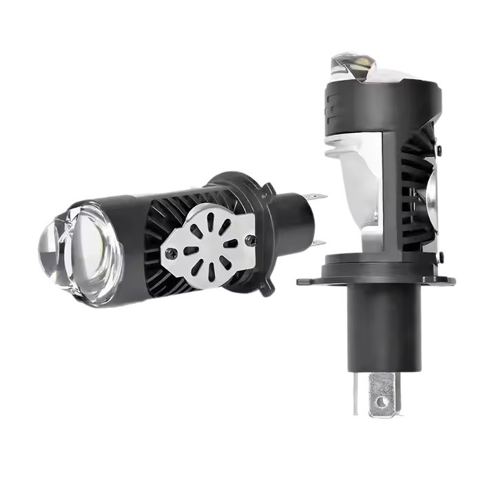 M03 LED προβολέας αυτοκινήτου H4 με matrix fisheye, άμεση σύνδεση Plug-In, καθολικός για αυτοκίνητα και μοτοσυκλέτες