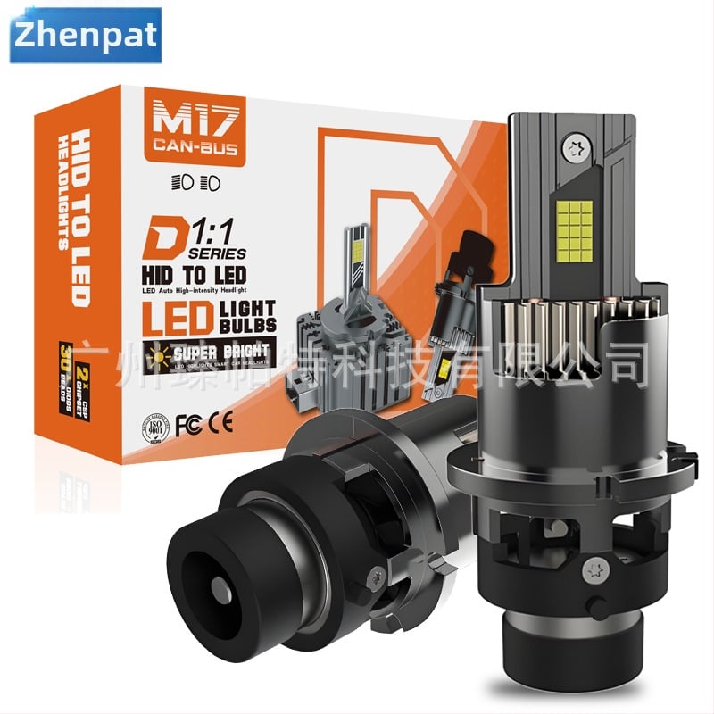 M17 LED φανάρι αυτοκινήτου με D2S/R, ενσωματωμένη σύνδεση, 1:1 αρχική εφαρμογή, συμβατό με D4S