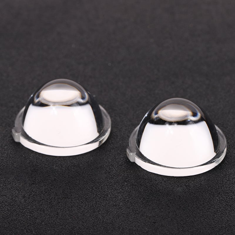 Motorkerékpár LED reflektor-lencse elektromos járművekhez — integrált magas és alacsony fényszóró-lencse, 35 mm és 26,5 mm