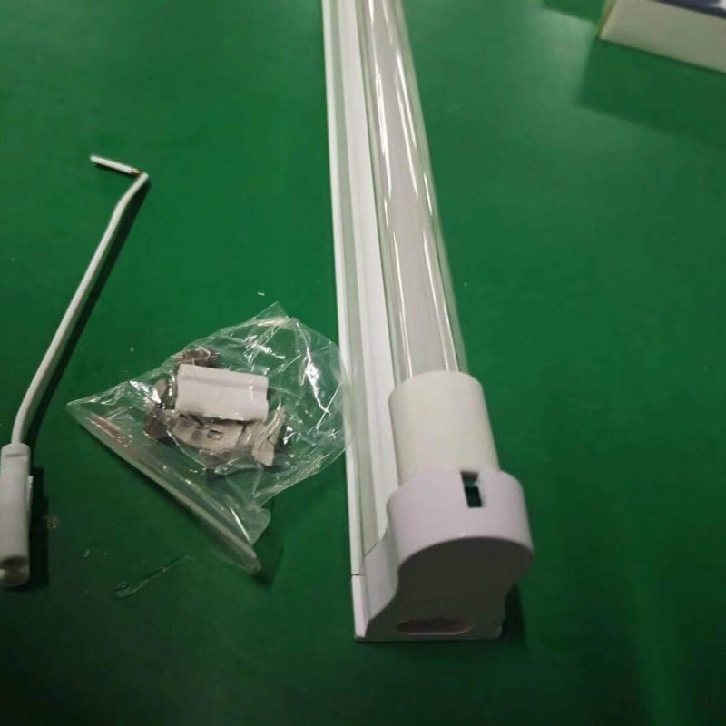 Alumínium T5/T8 lámpatartó, 4W T5 kompatibilis, 6W-8W elektronikus ballast tartó, sterilizáló lámpa cső tartó