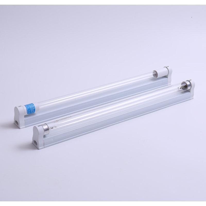 Alumínium T5/T8 lámpatartó, 4W T5 kompatibilis, 6W-8W elektronikus ballast tartó, sterilizáló lámpa cső tartó