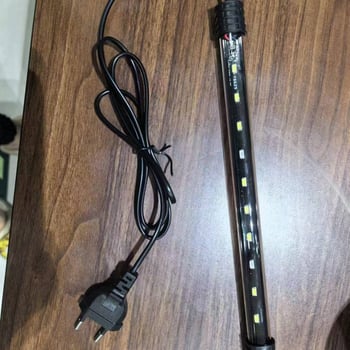 LED аквариумна светлина с висока яркост, подводна с интегриран източник на светлина, превключвател и смяна на цветове, водоустойчива за водни растения и аквариуми