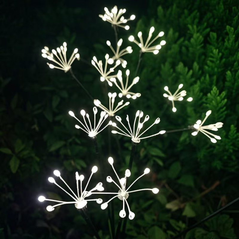 LED ηλιακά φώτα σε σχήμα πικραλίδας για εξωτερικό κήπο – πολύχρωμα διακοσμητικά φώτα