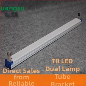 1,2 m T8 összecsukható lámpatartó, átlátszó kristály LED keret, 40×22 mm