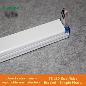 1,2 m T8 összecsukható lámpatartó, átlátszó kristály LED keret, 40×22 mm