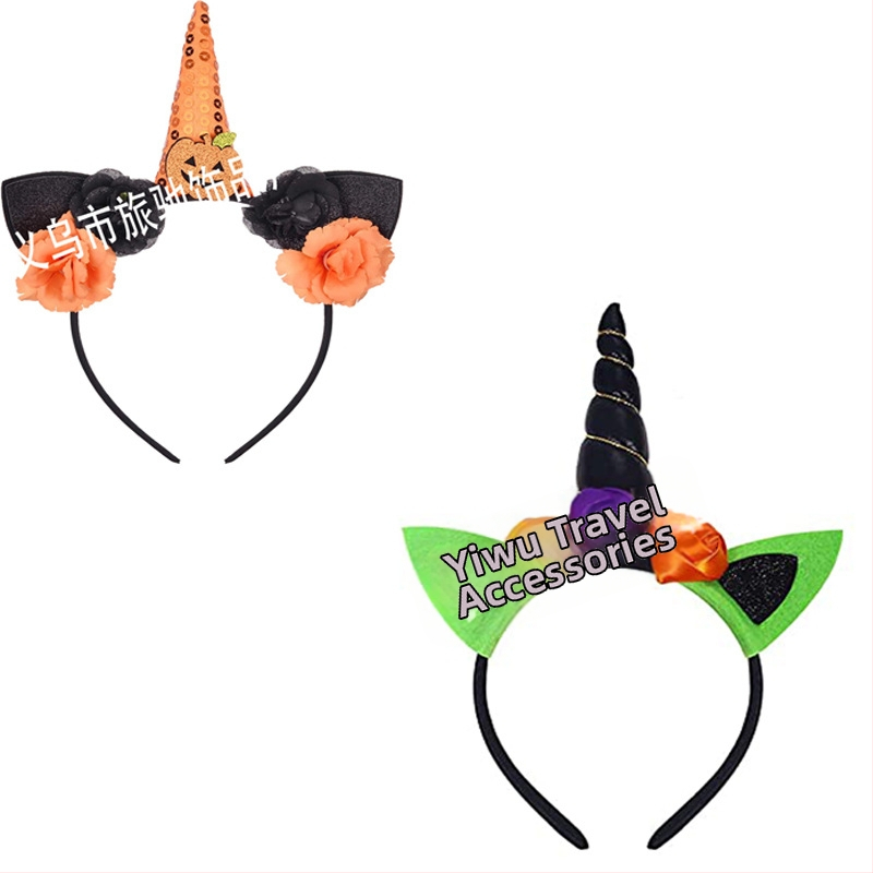 Detská čelenka s jednorožcom – roztomilý doplnok na Halloween