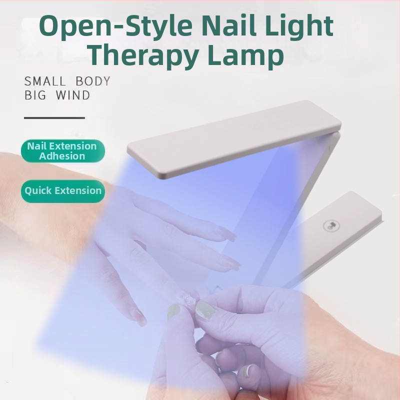 Skladacia UV LED stolná lampa s ochranou očí a nabíjaním pre kanceláriu a štúdium, lampa na nechty