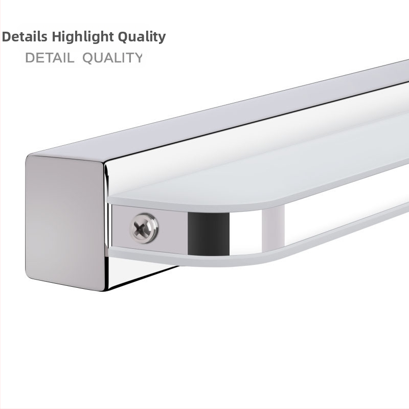 LED osvetlenie pre zrkadlo do kúpeľne, vodotesné a proti zahmlievaniu, moderný minimalistický dizajn
