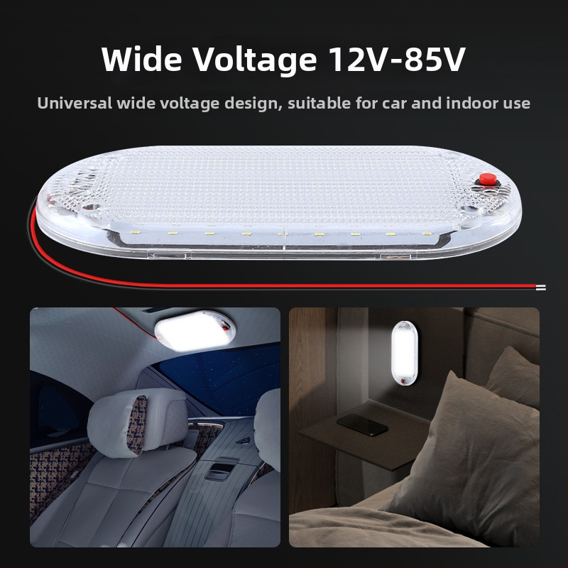 LED osvetlenie nákladného priestoru – ultrajarý LED pás, pre karavan/RV, kempingové osvetlenie, vnútorné čítanie, nočné svetlo