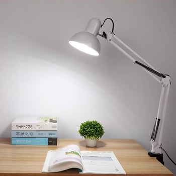 Hosszú karú összecsukható LED asztali lámpa – munkához, hálószobához és manikűrhöz