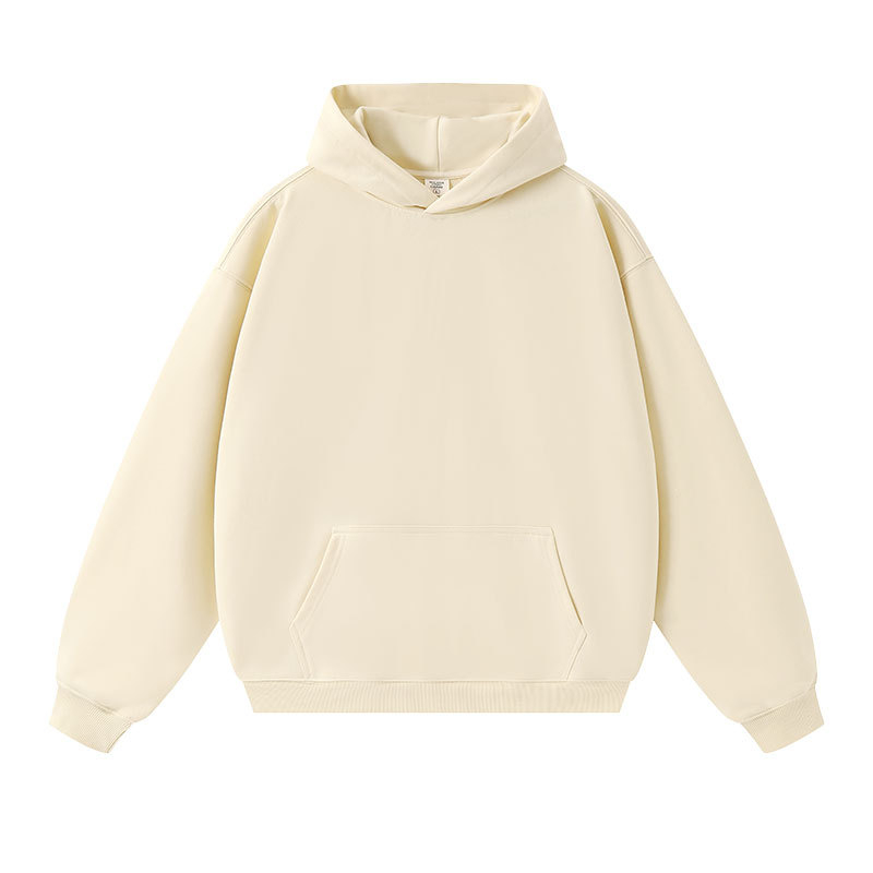 Γυναικείο oversized φούτερ με κουκούλα, ζεστό terry φλίς, 450 g βαρέος τύπου, φθινοπωρινό-χειμερινό μοντέλο 2024