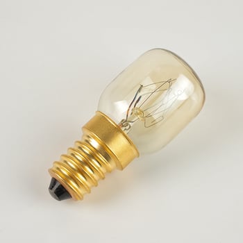 T25 15W retro gömb alakú wolframszálas Edison izzó E14S foglalattal, mikrohullámú sütőhöz