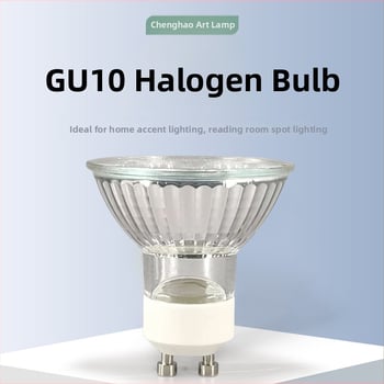 GU10 halogén lámpa aromaterápiához, melegítő lámpa viasz olvasztásához, 35W, kandalló-lánghatás