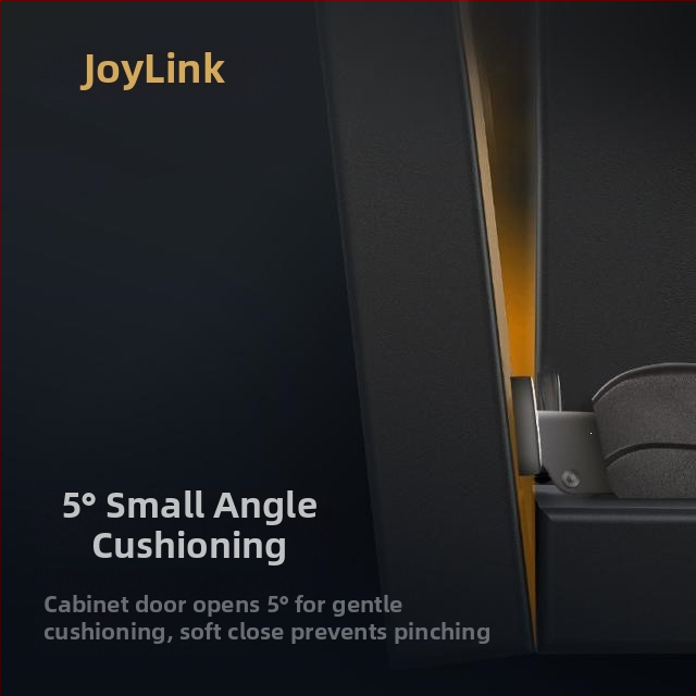 Joylink pánty pre šatníkové skrine s hydraulickým tlmičom, dvojstupňový chod, univerzálny pre drevené dvere