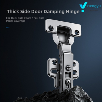 Hydraulický pánt skrine s plným tlmením, tichý chod, pre dvere s malým uhlom, dvojstupňová sila, nerezová oceľ, pre hrubé bočné panely