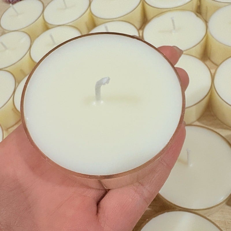 50 g Tealight κερί, 8-ωρών καύση, κερί σόγιας, αρωματοθεραπεία, δώρο γενεθλίων
