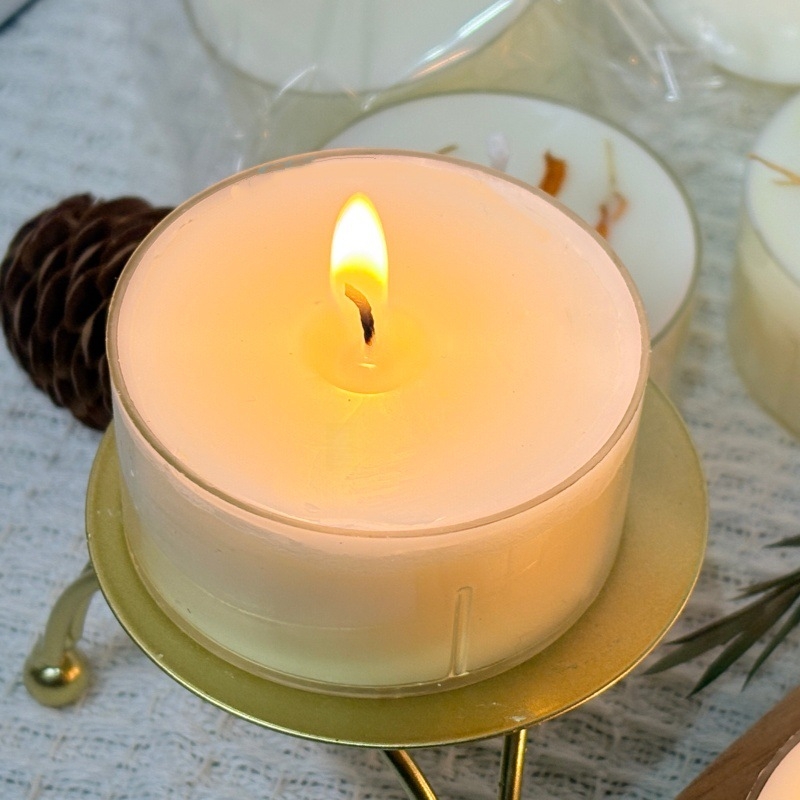 50 g Tealight κερί, 8-ωρών καύση, κερί σόγιας, αρωματοθεραπεία, δώρο γενεθλίων
